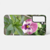 Coque Samsung Galaxy Boîtier de téléphone en sansy (rose et violet) (Verso Horizontal)