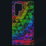 Coque Samsung Galaxy Boîtier de téléphone en verre de fierté<br><div class="desc">Merci pour vérifier mon design. Suivez mon art sur Instagram @MRNStudios ou ko-fi.com/mrnstudios</div>