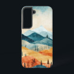 Coque Samsung Galaxy Boîtier de téléphone lumineux Ridge Automne<br><div class="desc">Les couleurs chaudes de l'automne descendent en cascade une crête boisée,  apportant un charme cosy et nostalgique à votre portage quotidien.</div>