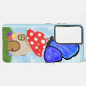 Coque Samsung Galaxy Boîtier de téléphone papillon (Côté gauche)