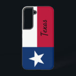 Coque Samsung Galaxy Boîtier de téléphone portable Samsung - drapeau du<br><div class="desc">Ce cas de téléphone portable Samsung en dit long sur qui vous êtes. . . . un Texan fier. Également disponible dans tous les modèles iPhone.</div>