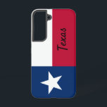 Coque Samsung Galaxy Boîtier de téléphone portable Samsung - drapeau du<br><div class="desc">Ce cas de téléphone portable Samsung en dit long sur qui vous êtes. . . . un Texan fier. Également disponible dans tous les modèles iPhone.</div>