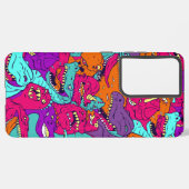 Coque Samsung Galaxy Boîtier de téléphone Samsung Dinosaur mignon (Côté gauche)