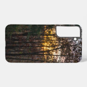 Coque Samsung Galaxy Boîtier de téléphone Samsung Woody Sunset (Verso Horizontal)