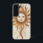 Coque Samsung Galaxy Boîtier de téléphone Sun Spirit Radiant<br><div class="desc">Un soleil radieux avec un visage serein brille de charme mythologique,  parfait pour ceux qui attirent les thèmes célestes et spirituels.</div>
