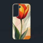 Coque Samsung Galaxy Boîtier de téléphone Tulip Glissant Bold<br><div class="desc">Une tulipe frappante se distingue par des tons vifs rouge et jaune,  donnant à votre téléphone une ambiance vibrante et artistique qui capte l'énergie du printemps.</div>