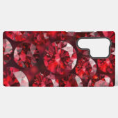 Coque Samsung Galaxy Boîtier iPhone / iPad Rubis Rouges (Verso Horizontal)