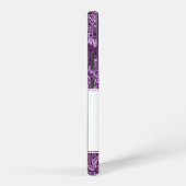 Coque Samsung Galaxy Boîtier pourpre Damask iPhone 4 (Côté droit)