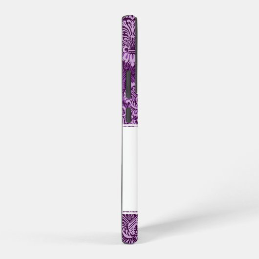 Coque Samsung Galaxy Boîtier pourpre Damask iPhone 4 (Côté droit)