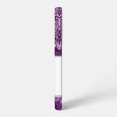 Coque Samsung Galaxy Boîtier pourpre Damask iPhone 4 (Côté gauche)