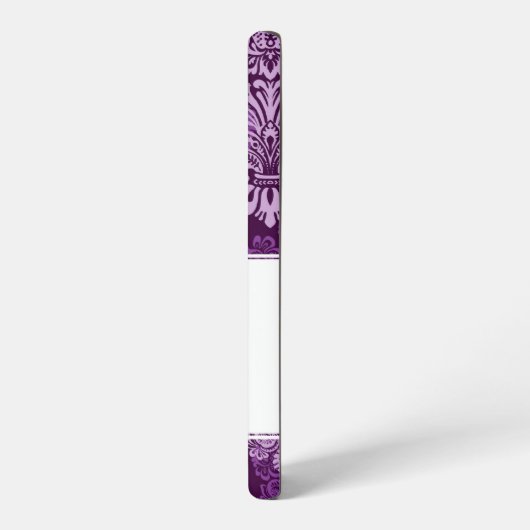 Coque Samsung Galaxy Boîtier pourpre Damask iPhone 4 (Côté gauche)