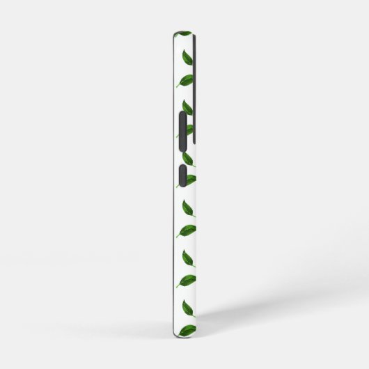 Coque Samsung Galaxy Boîtier Samsung Galaxy S22 en design feuille (Côté droit)