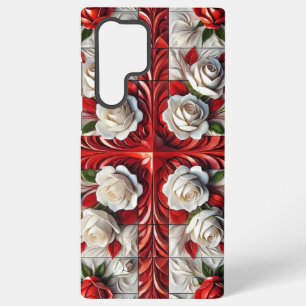 Coque Samsung Galaxy Boîtier Samsung Galaxy S22 Ultra Roses anglaises