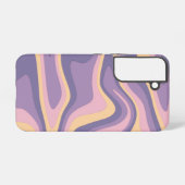 Coque Samsung Galaxy Boîtier téléphonique à ondes abstraites (Verso Horizontal)