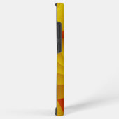 Coque Samsung Galaxy Boîtier téléphonique abstrait de la spirale jaune (Côté droit)