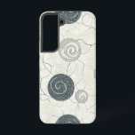 Coque Samsung Galaxy Boîtier téléphonique de la géométrie de la balance<br><div class="desc">Les spirales dans un motif harmonieux créent un rythme visuel de calme et d'ordre. Un design minimaliste et apaisant,  avec une touche contemporaine.</div>