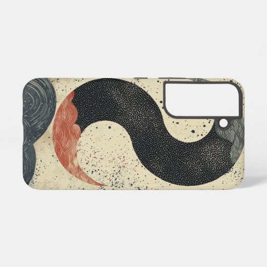 Coque Samsung Galaxy Boîtier téléphonique Eclipse Curl (Verso Horizontal)