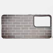 Coque Samsung Galaxy Boîtier téléphonique en brique Brown foncée (Côté gauche)