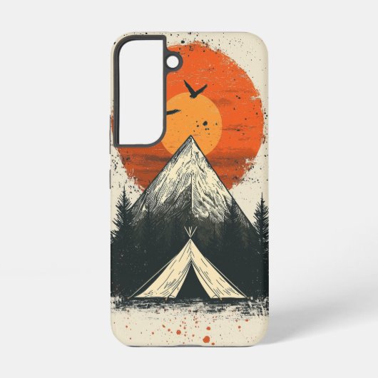 Coque Samsung Galaxy Boîtier téléphonique Firewatch Forest Moon (Verso)