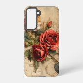 Coque Samsung Galaxy Boîtier téléphonique floral (Verso)
