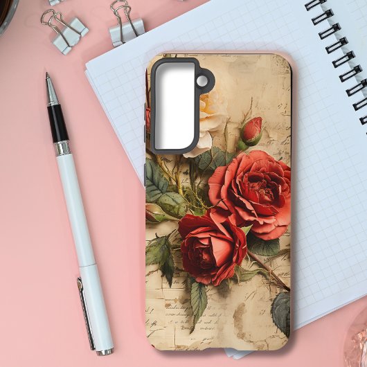 Coque Samsung Galaxy Boîtier téléphonique floral