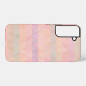Coque Samsung Galaxy Boîtier téléphonique géométrique Pastel Triangles (Verso Horizontal)