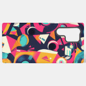 Coque Samsung Galaxy Boîtier téléphonique géométrique rétro (Verso Horizontal)