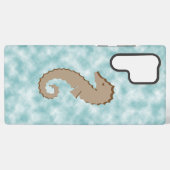 Coque Samsung Galaxy Boîtier téléphonique - Hippocampe stylisé dans l'e (Verso Horizontal)