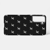 Coque Samsung Galaxy Boîtier téléphonique initial (noir et blanc) (Verso Horizontal)