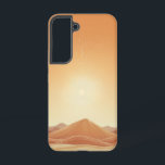 Coque Samsung Galaxy Boîtier téléphonique Night Bloom Canyon<br><div class="desc">Une lune mystique s'élève sur les silhouettes des canyons dans des teintes violettes profondes,  apportant calme et émerveillement onirique.</div>