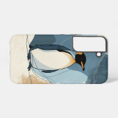Coque Samsung Galaxy Boîtier téléphonique Penguin Chill Peaks (Verso Horizontal)