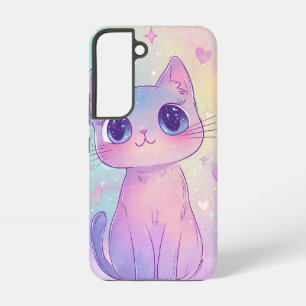 Coque Samsung Galaxy Boîtier téléphonique pour chat cosmique Anime