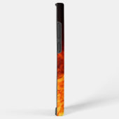 Coque Samsung Galaxy Boîtier téléphonique Red Flames (Côté droit)