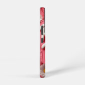 Coque Samsung Galaxy Boîtier téléphonique Retro Babe Floral (rouge) (Côté droit)