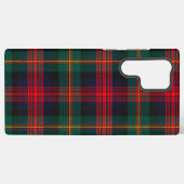 Coque Samsung Galaxy Boîtier téléphonique rouge, vert et bleu Tartan (Verso Horizontal)