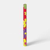 Coque Samsung Galaxy Boîtier téléphonique Samsung Galaxy S21 Red Flower (Côté gauche)