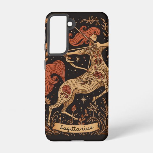 Coque Samsung Galaxy Boîtier téléphonique Samsung Sagittarius Zodiac cé (Verso)