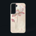 Coque Samsung Galaxy Boîtier téléphonique Serenity Lotus Bloom<br><div class="desc">Une fleur de lotus en fleurs délicatement dégage calme et élégance,  parfait pour les amateurs d'esthétique tranquille et spirituelle.</div>