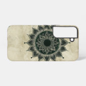Coque Samsung Galaxy Boitier téléphonique Sun Mandala Roots (Verso Horizontal)