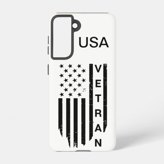 Coque Samsung Galaxy Boîtier téléphonique vétéran des États-Unis (Verso)