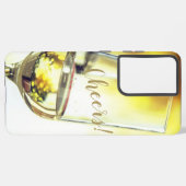 Coque Samsung Galaxy Bokeh Golden Bokeh Blanc Verre (Côté gauche)
