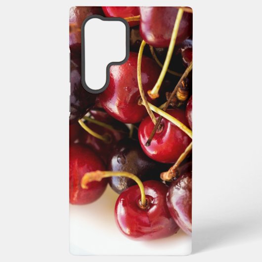 Coque Samsung Galaxy bol de cerises (Verso)