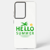 Coque Samsung Galaxy Bonjour été (Verso)