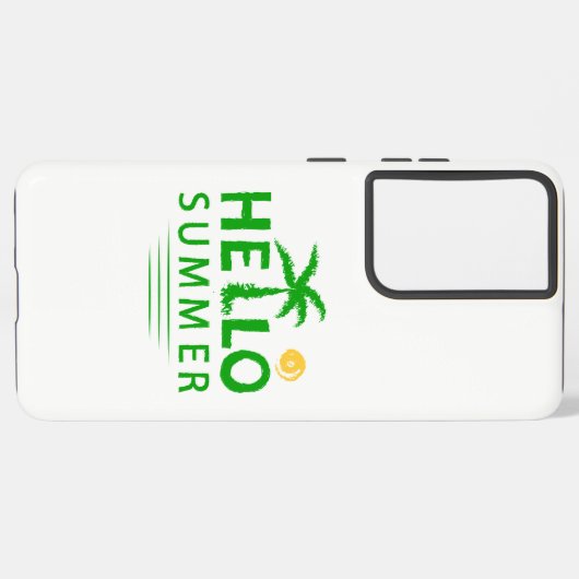 Coque Samsung Galaxy Bonjour été (Côté gauche)