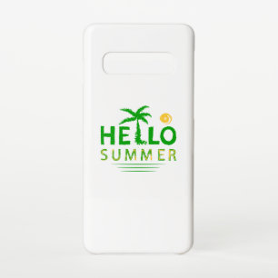 Coque Samsung Galaxy S10 Bonjour été