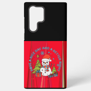 Coque Samsung Galaxy Bonne journée : Meilleurs voeux pour Joyeux Noël