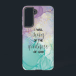Coque Samsung Galaxy Bonté de Dieu<br><div class="desc">"Et toute ma vie Tu as été fidèle Et toute ma vie Tu as été si bon,  si bon Avec chaque souffle que je suis capable Oh,  je chanterai la bonté de Dieu" Un joli rappel de Bethel Music</div>
