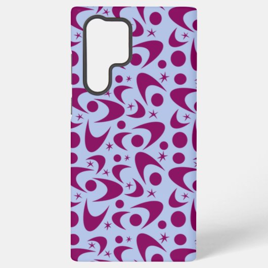 Coque Samsung Galaxy Boomerangs Rétro (Verso)
