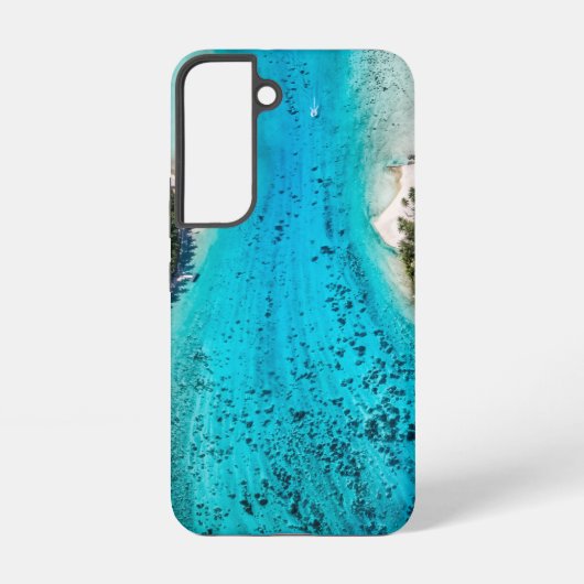 Coque Samsung Galaxy Bora Bora - Chemin Vers L'Océan (Verso)