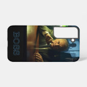 Coque Samsung Galaxy Boss w text Samsung S22 phone case (Verso Horizontal)